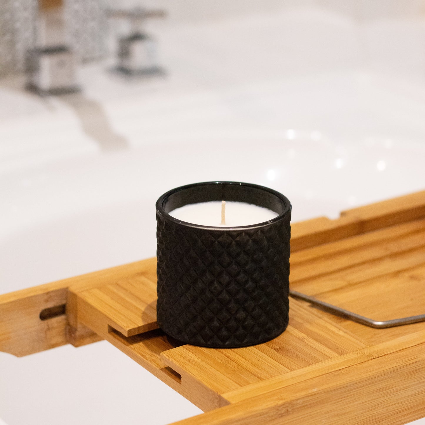 Geo Luxe Candle - Black