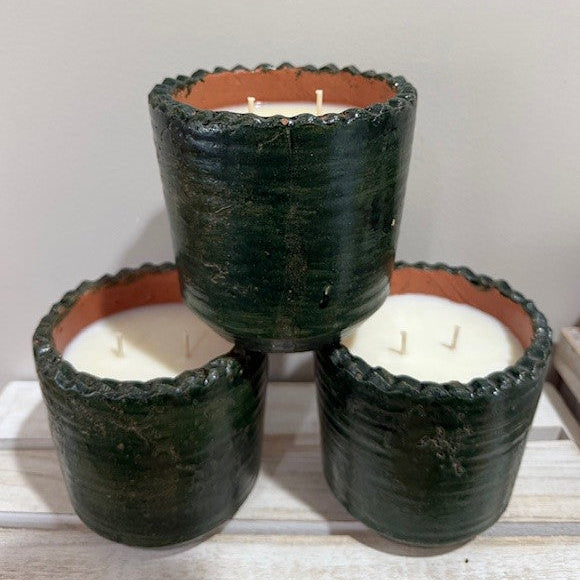 Earthen Keep Pot Candle