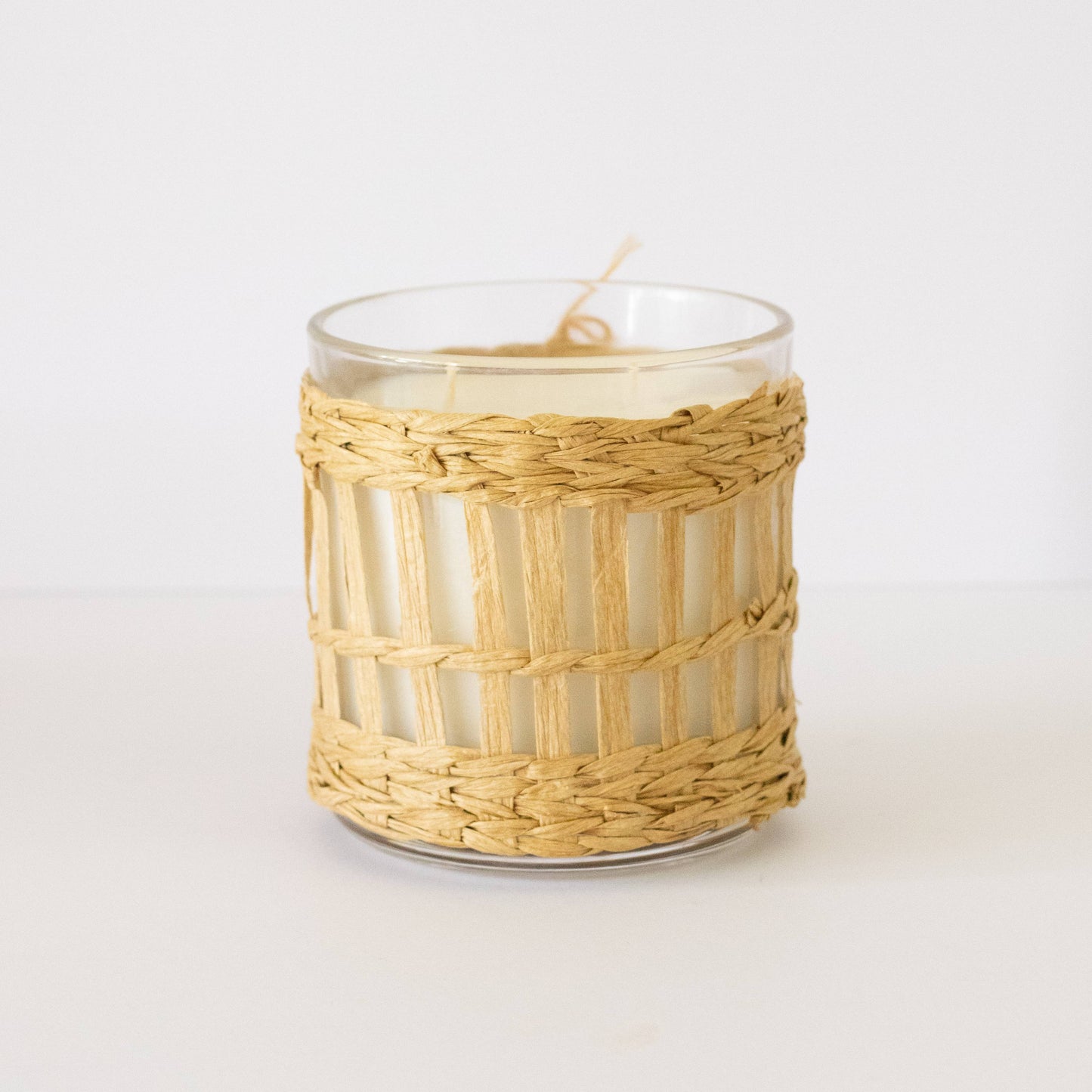 Rattan Candle