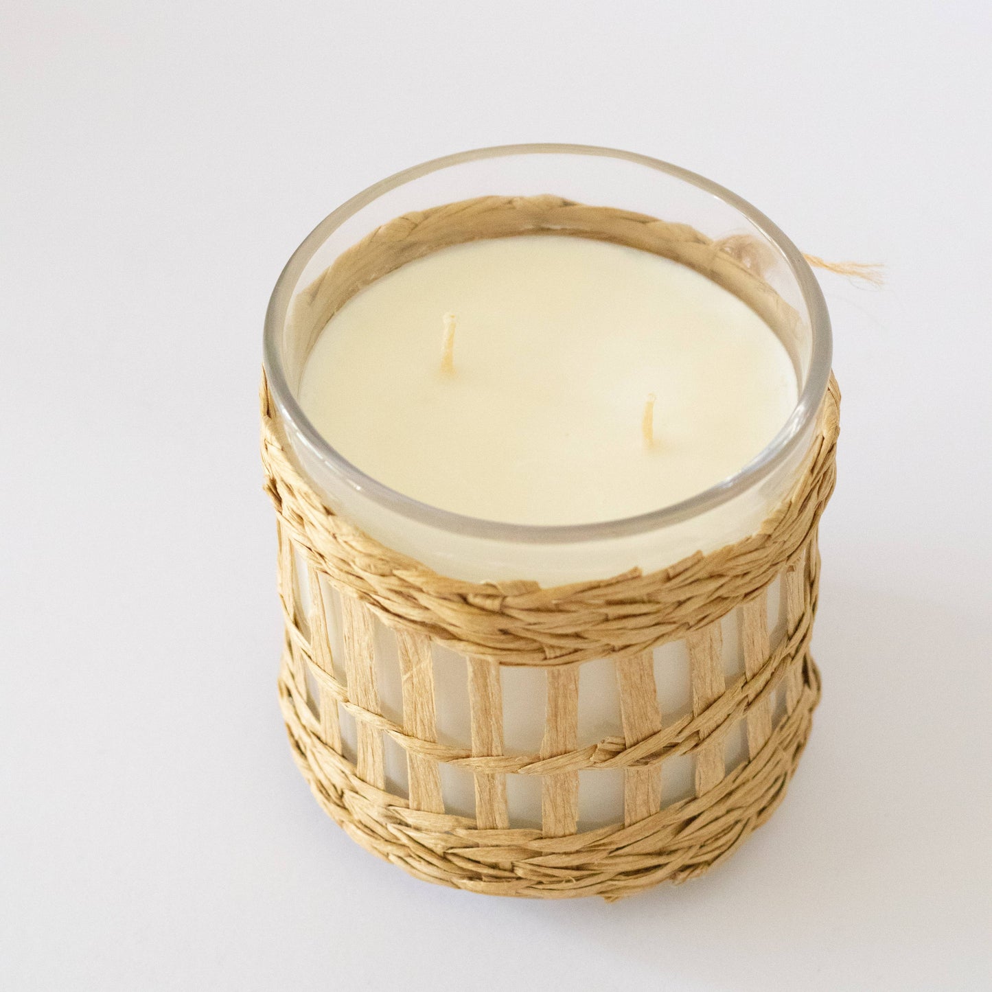 Rattan Candle