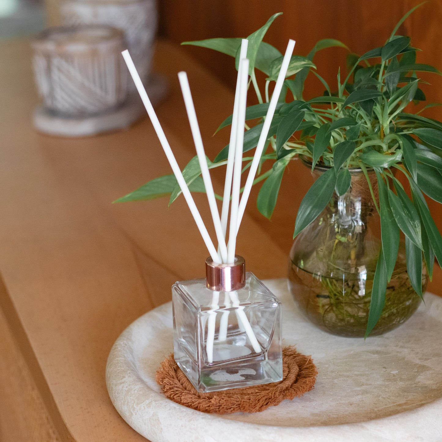 Cubic Reed Diffuser Clear