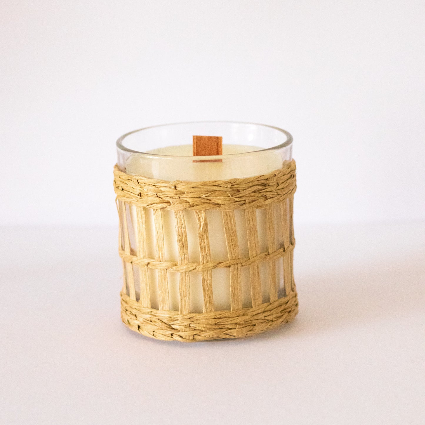 Rattan Candle