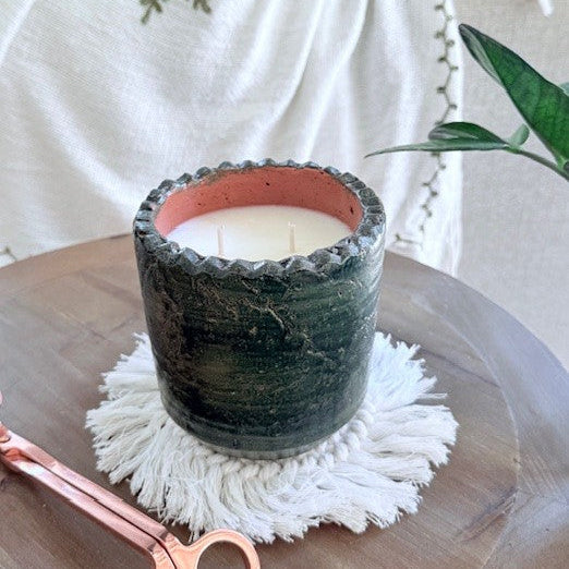 Earthen Keep Pot Candle